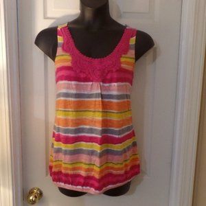 Size 16 Lane Bryant Striped Tank Top